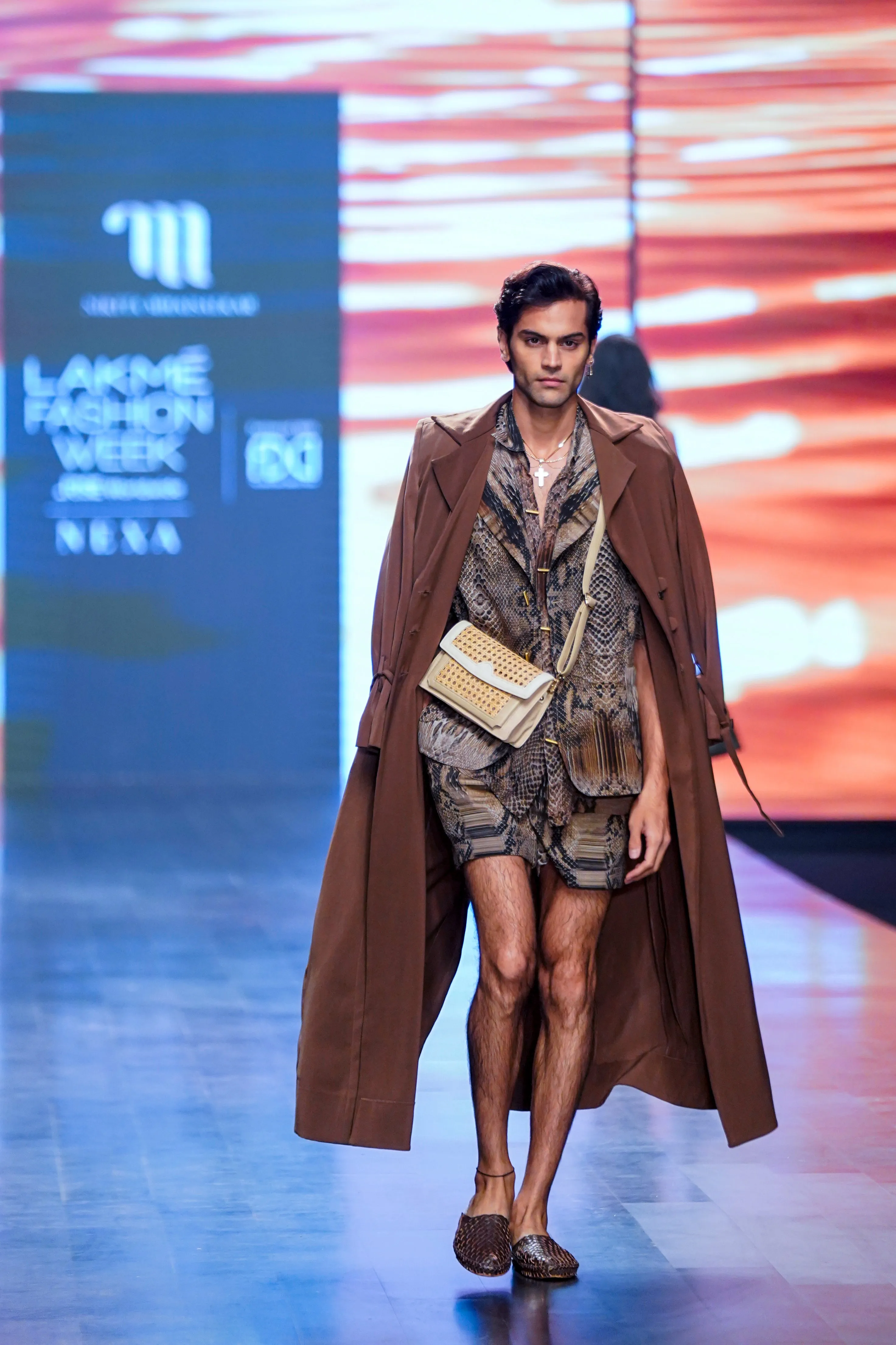 Dark Tan Trench Coat