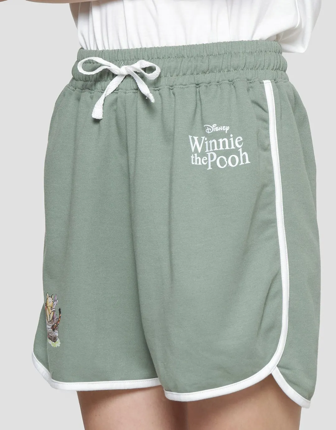 Disney Basic Print Winnie The Pooh Celana Pendek Wanita