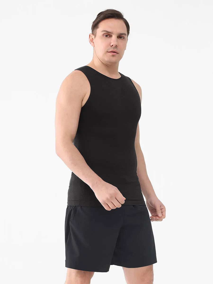 Gynecomastia Compression Tank Top Slimming Tummy Control