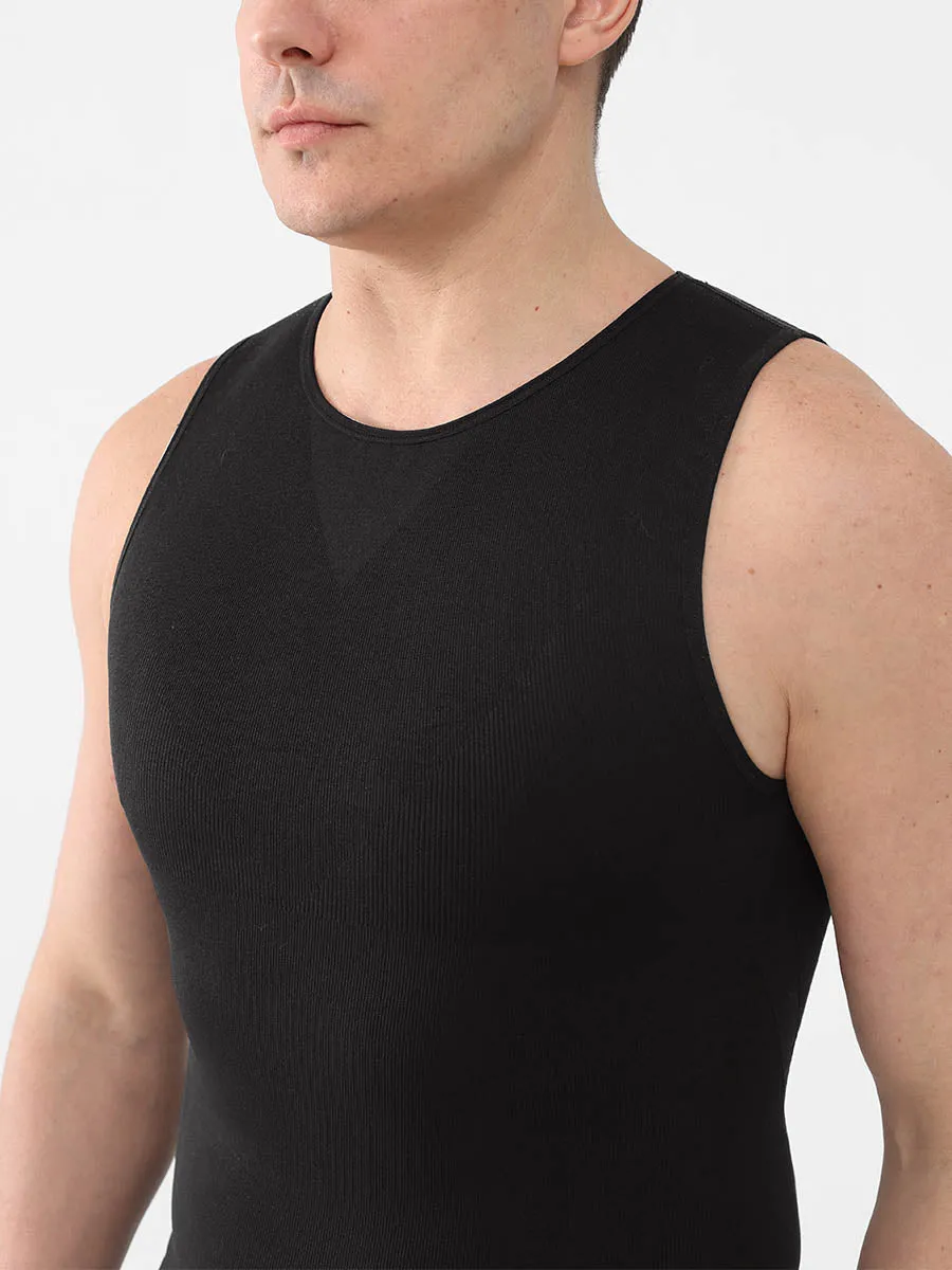 Gynecomastia Compression Tank Top Slimming Tummy Control