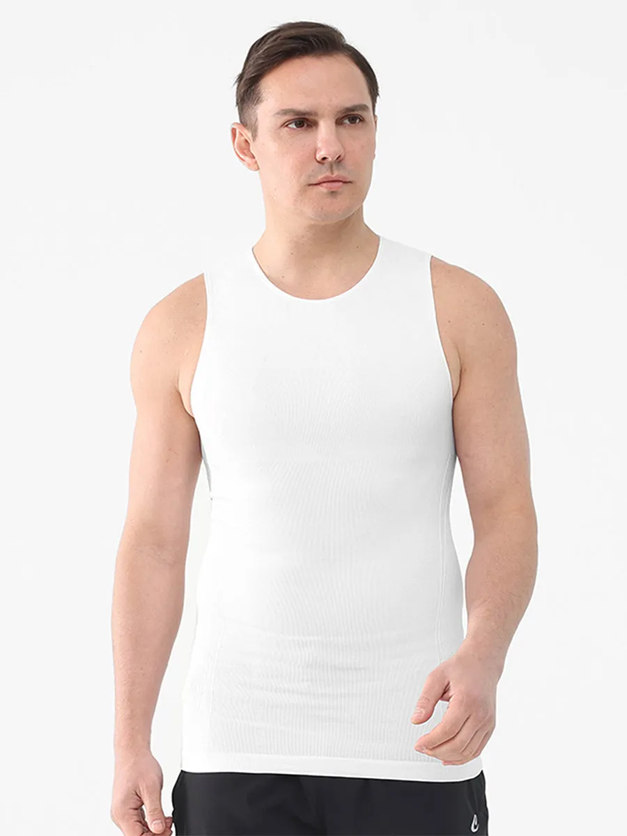 Gynecomastia Compression Tank Top Slimming Tummy Control