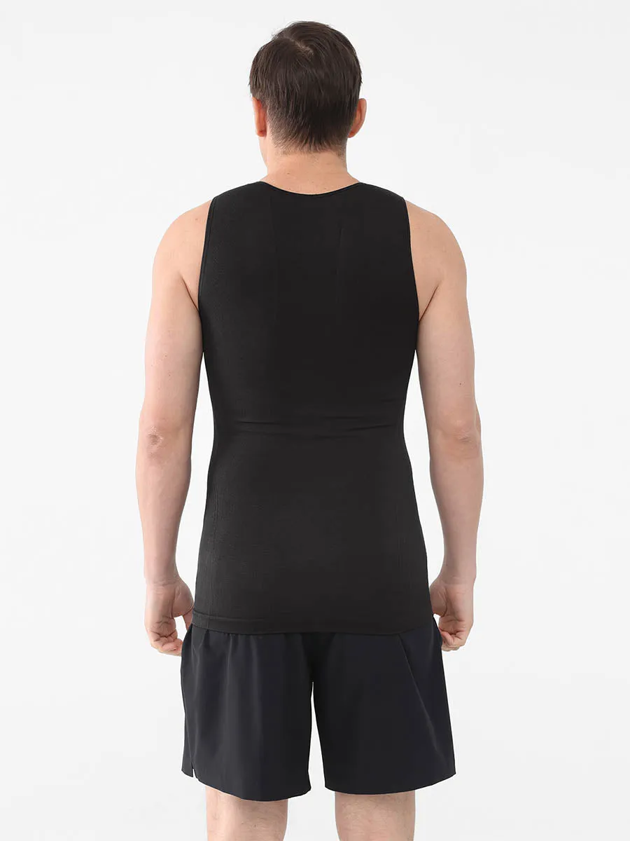 Gynecomastia Compression Tank Top Slimming Tummy Control