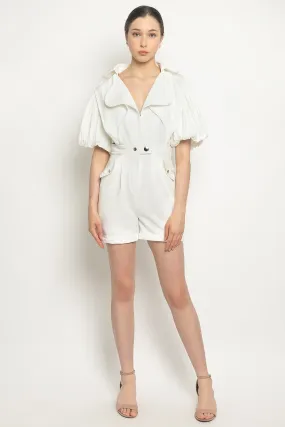Royal Jumpsuit in Broken White