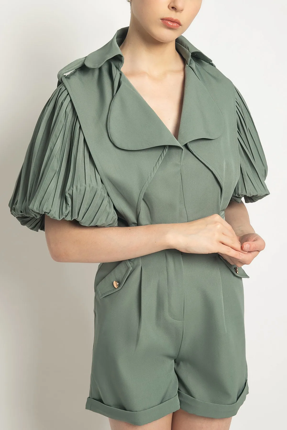 Royal Jumpsuit in Jade