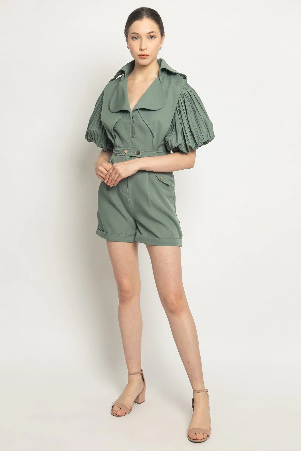 Royal Jumpsuit in Jade